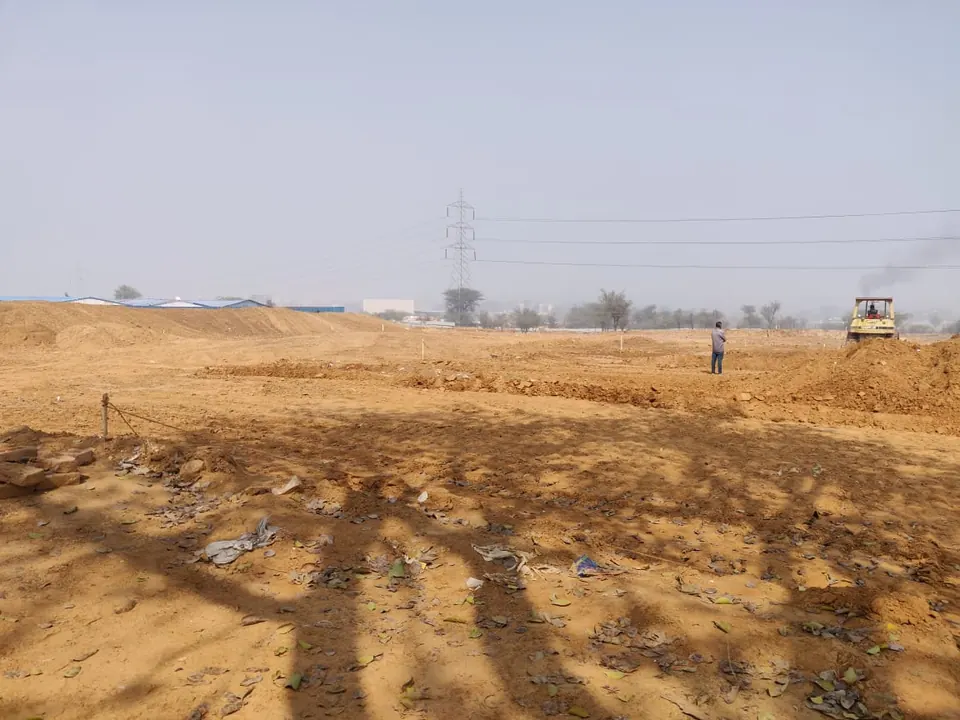 Feasibility Study site for a 300 yards golf driving range in Gurugram (2021) by GreenLinks