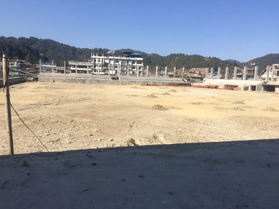 Feasibility Study site for a 8000 sqm. Football Field in Ziro (2018) by GreenLinks